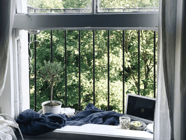 open window